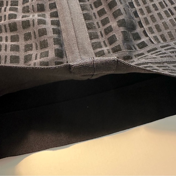 HERVE LEGER BATEAU MINI BLACK DRESS SIZE M - Picture 8 of 16